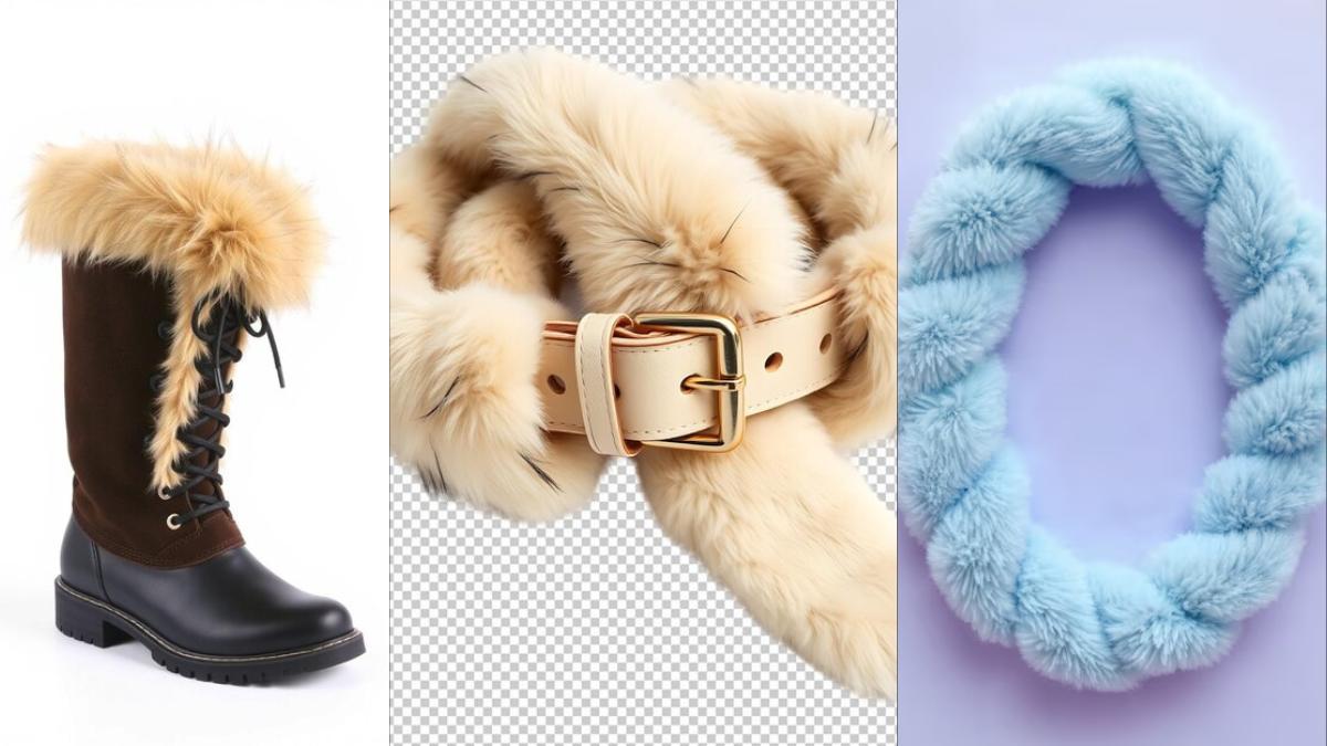 Fur Cuffs for Fall Boots, Belts, and Scarves