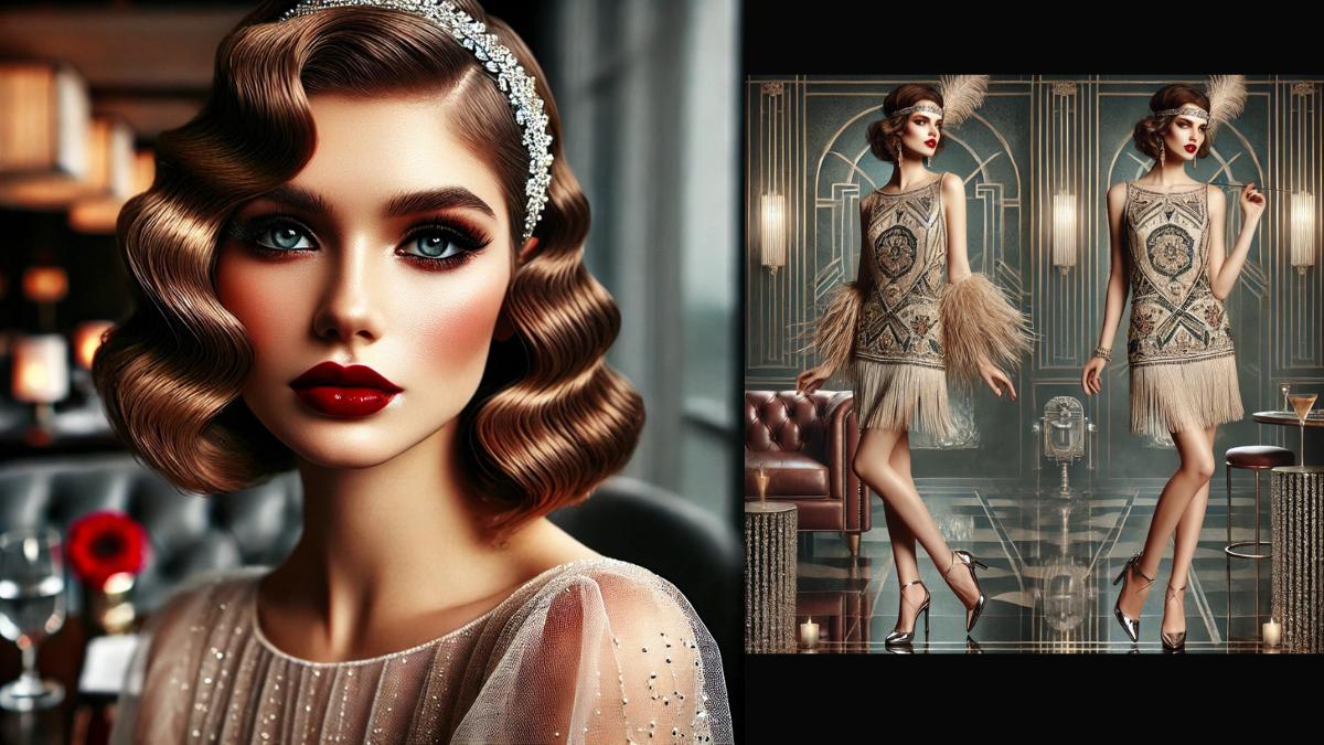 Dresses inspired by the 1920s