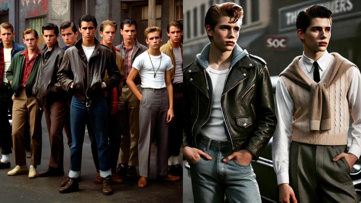 What does outfits mean in The Outsiders